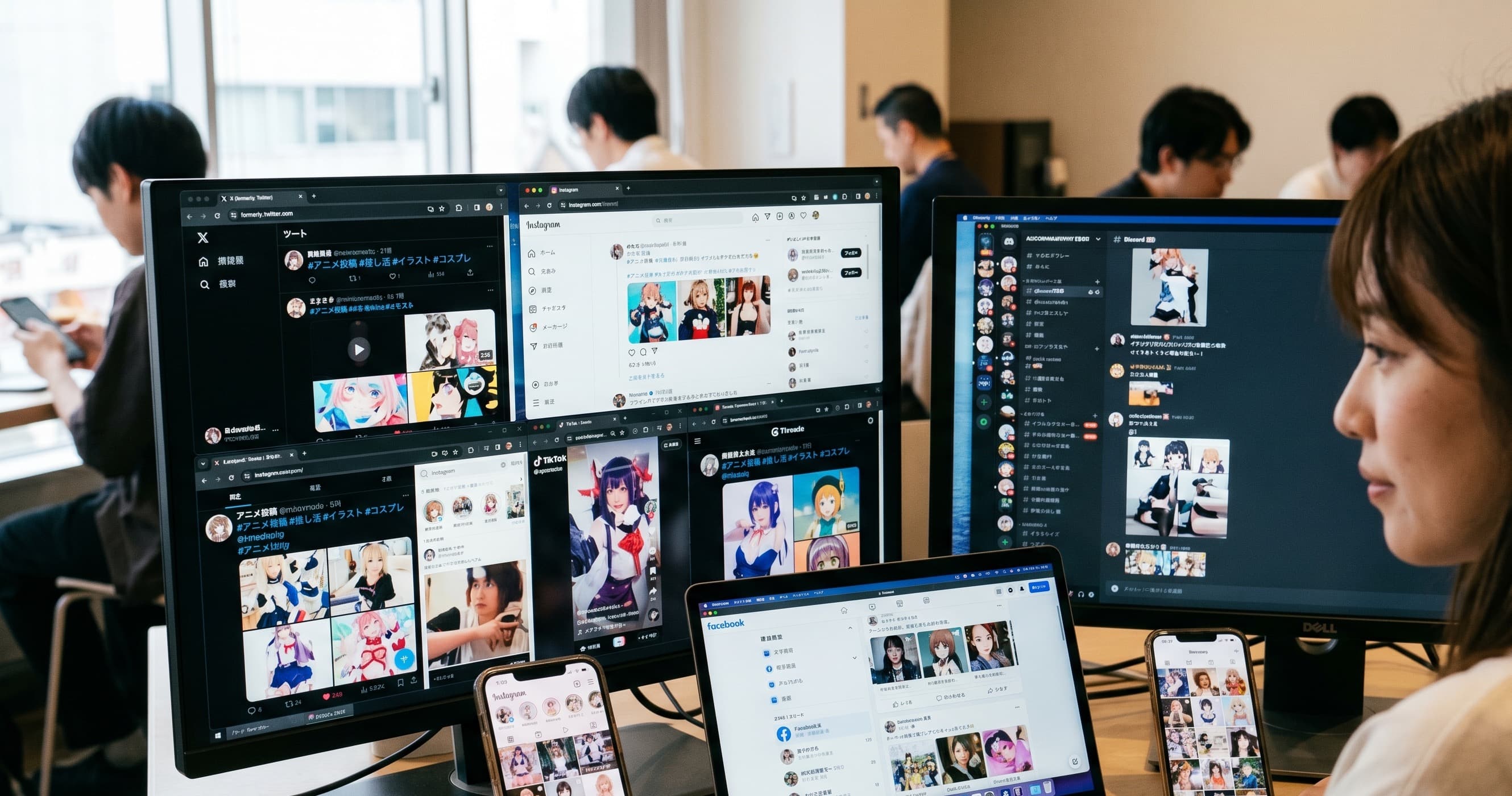AI生成コンテンツを用いたSNS運用支援